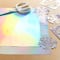 Colorful Holographic Adhesive Back Solid Paper by Recollections®, 12" x 12"